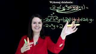 Działania na wyrażeniach algebraicznych [upl. by Zena]