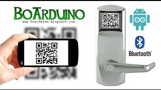 QR Code Door Lock with Arduino and Android [upl. by Schnabel]