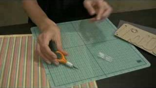 Fiskars Fingertip Craft Knife Video Demo [upl. by Anilem132]