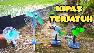 Kipas Angin Rusak Kipas terjatuh Broken Fan [upl. by Kraft]