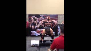 Robert Oberst smashes American Log press record [upl. by Booze]