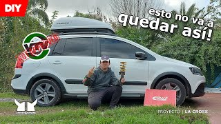 SACANDO la SUSPENSION REGULABLE  VTV Rechazada  VW Suran [upl. by Yahsed]