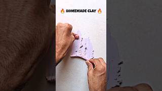 😱 Amazing DOMS ERASER HOMEMADE CLAY🔥Super Soft DIY Clay diy shorts youtubeshorts slime clay [upl. by Boj]