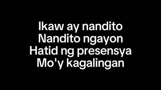 Banal na Apoy Tagalog Karaoke Lyrics Mj Flores [upl. by Stanislas]