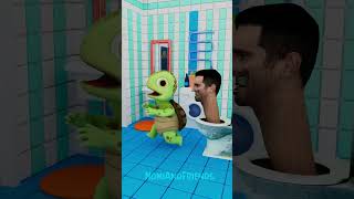 SPEEDY NEEDS BATHROOM AT NIGHT 🚽😱 shorts animation [upl. by Harrak]