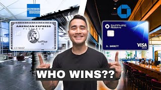 American Express Platinum Card Vs Chase Sapphire Reserve  Which Card Gives More Value In 2023 [upl. by Leeland]