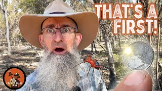 METAL DETECTING AUSTRALIA  UNREAL Coin and CREEPY Critters [upl. by Marou]