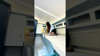 Six seats and six bedrooms large space Living in a caravan is so cool Car HuaNan DaTong Caravan [upl. by Nessi]