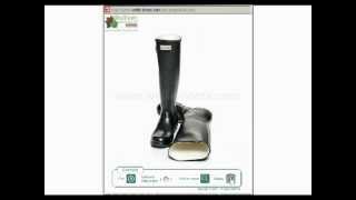 Hunter Boots  Black Hunter Original Wellington Boots [upl. by Lohner]