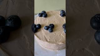 Vanilla cake 🫐 vanillacake easycakerecipe [upl. by Asiluj]