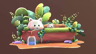 plant cats made in Blender 36 using stylized shader [upl. by Phillida437]