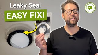 EASILY Fix Your Leaky Seal In An RV Toilet [upl. by Faustena]