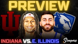 Indiana Vs Eastern Illinois Game Preview and Predictions [upl. by Savage302]