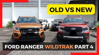 Part 4 NEW vs OLD 2023 Ford Ranger Wildtrak  2023 Ford Ranger Wildtrak 4x4 shorts [upl. by Catrina388]