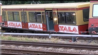 SBahn in BerlinHoppegarten entgleist am Montagabend 29062015 [upl. by Mahala]