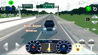 Rolls Royce top speed test quotReaching 250 kmh Real Driving Sim Gameplayquotcar gaming [upl. by Quincey736]