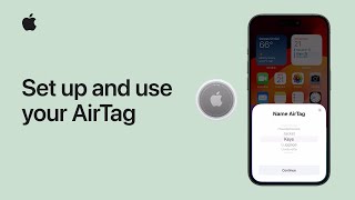 How to set up and use your AirTag  Apple Support [upl. by Brote]