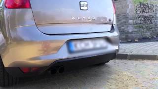 SEAT ALTEA FR32 DSG 4Motion Magnaflow exhaust sound [upl. by Aicilyt]