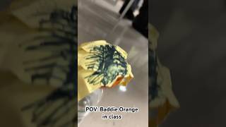 Baddie orange baddie school beauty comedy art fyp fashion [upl. by Maroj]