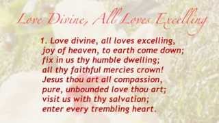 Love Divine All Loves Excelling United Methodist Hymnal 384 [upl. by Bast250]