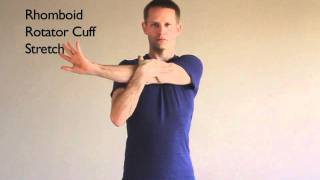 Rhomboid  Rotator Cuff  Trapezius  Active Isolated Stretching  Smart Stretch [upl. by Quillon]