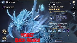 Ymiret New Ancient Unnamable Hero  Worth it  watcher of realms [upl. by Ciredec918]