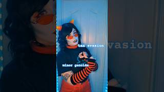 terezi for lawyer homestuck terezipyrope terezi cosplay makeup homestuckcosplay cosplayer [upl. by Mercedes853]