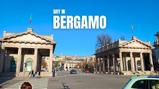 Day Trip To Bergamo  Exploring Bergamo Part1 [upl. by Leumas]