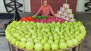 100KG BOTTLE GOURD  Punjabi lauki wadi curry  Delicious Bottle gourd recipe  Veg Village food [upl. by Gamin]