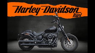 HarleyDavidson Kiel FXBB STREET BOB SOFTAIL  APE HANGER [upl. by Quartet417]