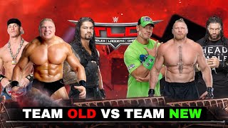 WWE 2K22 Team Old Characters Vs Team New Characters Gameplay [upl. by Codd]