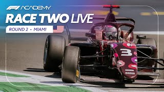 LIVE Race 2  Miami 2024  F1 Academy [upl. by Stanfield645]