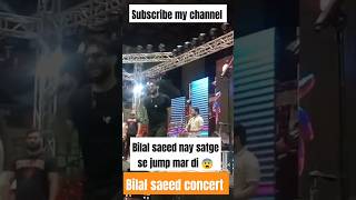 Bilal saeed in crwd pay jump mar di live concert Islamabad [upl. by Haissi]