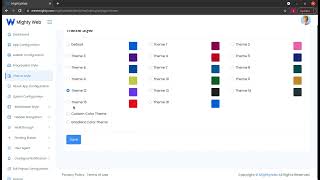 How to Change App Color on MightyWeb [upl. by Wehner]