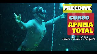 Hunters Pesca Sub  Veja como foi o Curso de FreeDive com Karol Meyer na EvidivE [upl. by Ecnerrot]