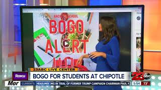 BOGO at Chipotle for students [upl. by Pepito961]