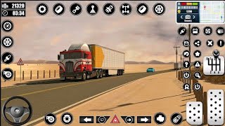 Trailer Truck Car Transporter Driving  Cargo Delivery Truck Parking Simulator 3D  Android GamePlay [upl. by Ettolrahc]