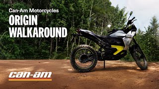 CanAm Origin Walkaround  CanAm Motorcycles [upl. by Noiroc748]