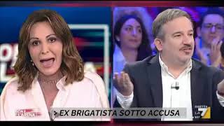 Rachele Mussolini Raimondo Etro Barbara Lezzi e Adriano Panzironi a Non è lArena LA 7 16022020 [upl. by Lenny]