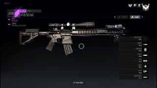 416 Scout DMR Weapon Review Ghost Recon Breakpoint [upl. by Yole]