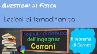 Il teorema di Carnot  36 [upl. by Malchy]