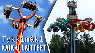 Tykkimäki kaikki laitteet pituusrajat [upl. by Bringhurst]