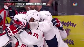 Washington Capitals win Stanley Cup as last seconds tick down 7 06 2018 [upl. by Torin525]