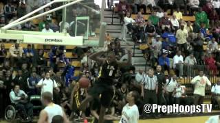 Lorenzo Geeter 2012 Detroit King puts on a show vs De La Salle [upl. by Onitsirc14]