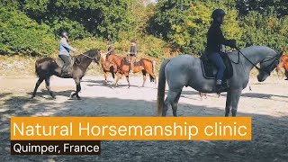 Natural Horsemanship clinic in Quimper France [upl. by Zil]