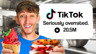 I Tried EVERY Viral TikTok Food [upl. by Yniar]