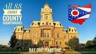 All 88 Ohio County Courthouses visited in 4 Days [upl. by Aivax]