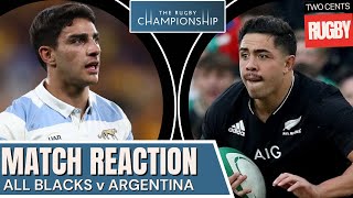 All Blacks v Argentina Game 1 Review  Rugby Championship 2024 [upl. by Chance797]