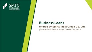 MSME Loan Scheme How to Apply for MSME Loan  MSME Business Loans  SMFG India Credit [upl. by Macur]