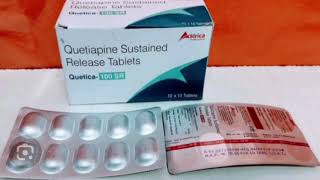 Quetica 100 SR Tablets Quetiapine Sustained Release Tablets [upl. by Amsirahc35]